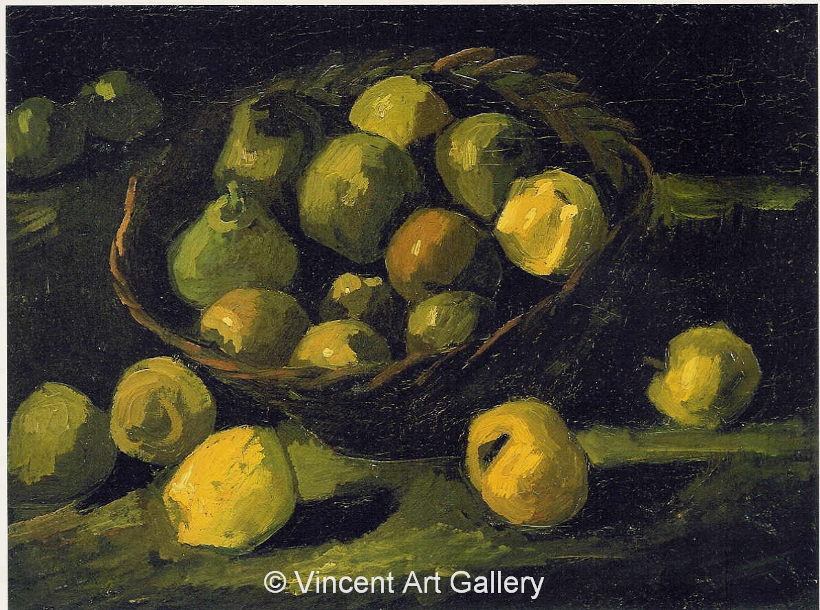 JH 927  -  Still Life with Basket of Apples